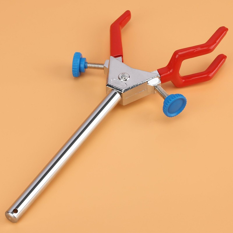 XCD 3-Prong Swivel Clamp, Dual Adjustable Sturdy Multipurpose Laboratory Extension