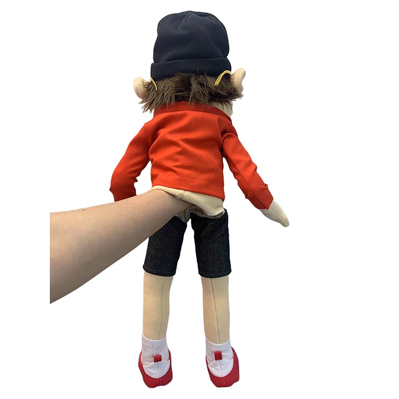 Cartoon Funny Mouth Boy Hand Puppet Parent‑child Interactive Characters