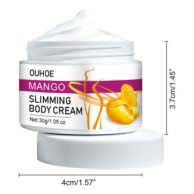 Crema Quema Grasa Abdominal Fitness Hombre Mujer 30g Moldea