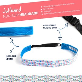 Gone For a Run Running Julibands No-Slip Headbands | She Believed She Could