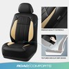 Road Comforts Car Seat Covers, Breathable Leather Seat Covers, Car