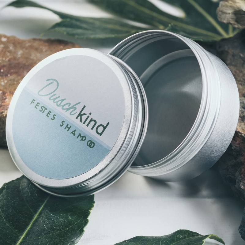 Duschkind Solid Shampoo Solid Shower Gel Natural Cosmetics Coconut 4-in-1