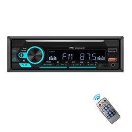 Single Din Car Stereo Digital Bluetooth Audio MP3 Player Music Stereo Support FM Receiver Radio Bluetooth Hands-Free Calling USB Playback & Charging AUX TF Input & Remote