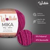 Wollidu Mika Knitting and Crochet Yarn, 51% Polyacrylic, 49% Cotton,
