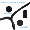 16Ft x 1In Adjustable Cable Straps with 25 Metal Buckles,