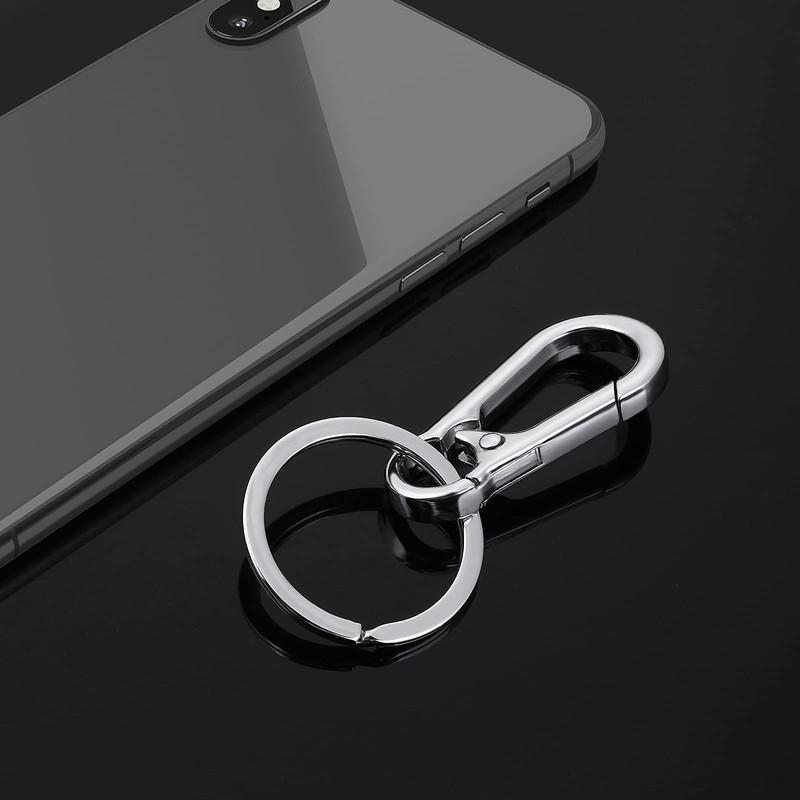 Molain Metal Keychain Carabiner Clip Keychain Chain Clips Hook Holder