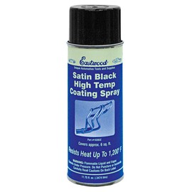 Eastwood High Temperature Resistant Satin Black Coating Aerosol 11.75 oz