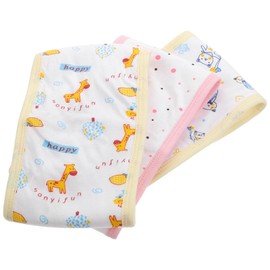 Hemoton 3 x Bauchnabel-Band, Baby-Bauchband, Baumwolle, für Neugeborene