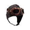 Nicky Bigs Novelties Adult Deluxe Brown Vinyl Vintage Pilot Aviator