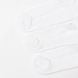 Champion CMSCY002/CMSCH002 Men's High Socks, Plain Socks, 3-Pair Set, Half Pile, One Point Logo, Full Length Socks, white, 25.0-27.0 cm