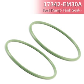 Areyourshop 2x 17342-EM30A Fuel Pump Tank Seal Gasket for Nissan Cube 2009-2014, Juke 2011-17, Rogue 2008-15, Sentra 2013-18, Versa 2007-12 Model