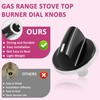 650847 Knob Cooktop Stove Replacements Compatible for Bosch Stove Knobs