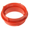 Numatic Threaded Vacuum Hose Neck Connector, Red
