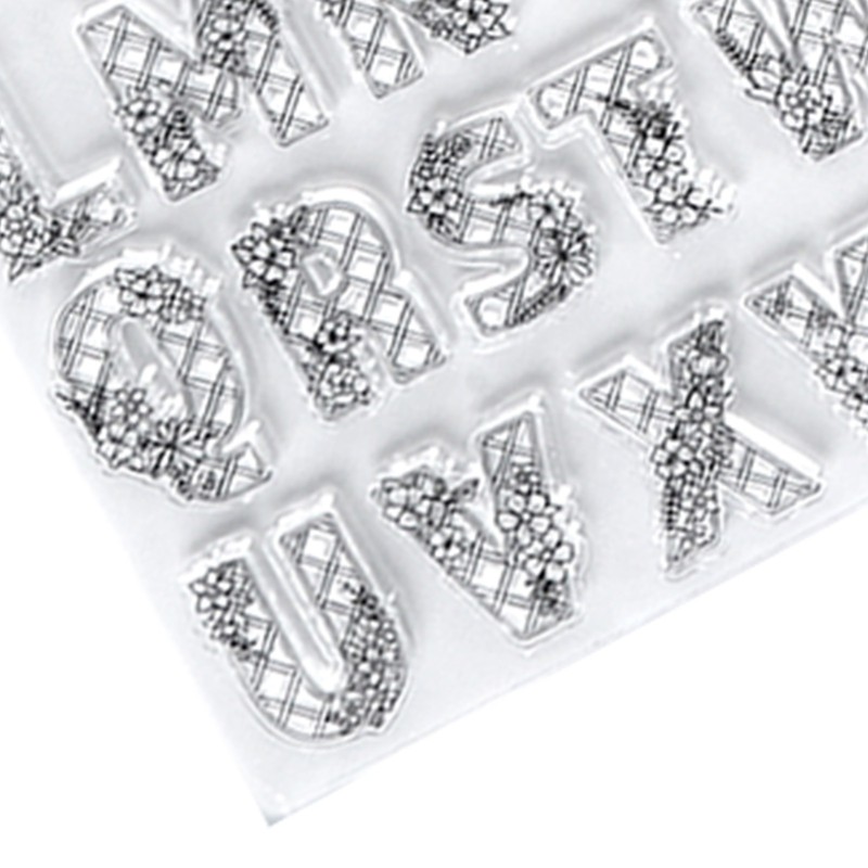 6pcs Silicone Embossing Folders Multipurpose DIY Craft Template Molds for