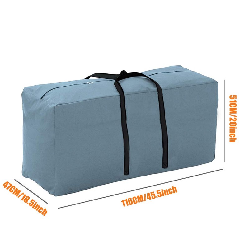Yolaka Waterproof Seat Cushion Storage Bag with Zip and Handles