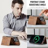 XYAJUANG Compatible with Iphone16 Pro Max，The 2 in 1 Detachable