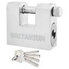 Britanium® BRX74 Heavy Duty Container Lock  with 5 Keys –