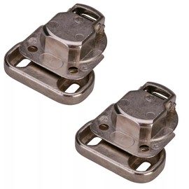 Masterpart Washing Machine Integrated Cupboard Door Hinges Pack Of 2 To Fit Hoover Candy Washing Machines 92784297