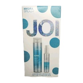 Joico Hydra Splash Shampoo 10.1oz And Replenishing Leave-In 3.38oz Set