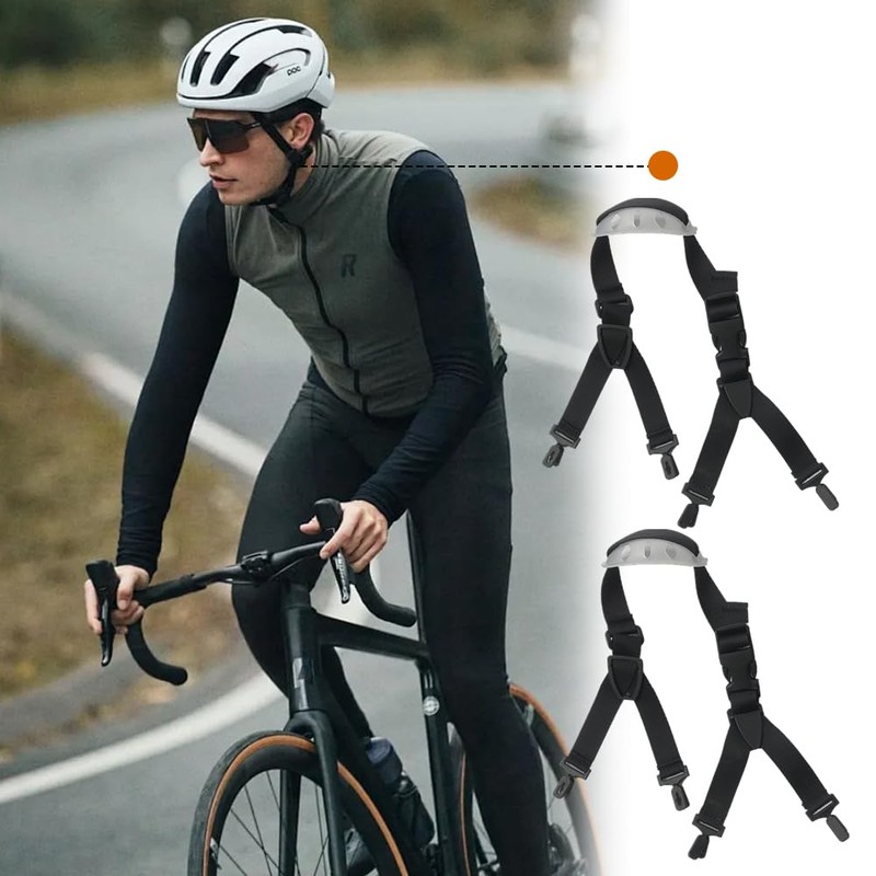 2-Pack Removable Hard Hat Chin Straps with Carabiner Clip –