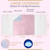2 x Washable Incontinence Bed Pads Pink | 85 x