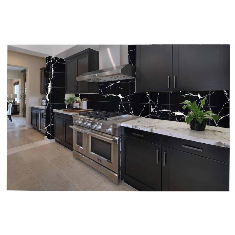 20-Sheets Peel and Stick Backsplash Marble Look 12"X12" Self Adhesive