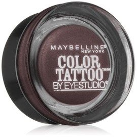 Maybelline Eyestudio ColorTattoo Leather 24HR Cream Eyeshadow, Vintage Plum, 0.14 oz.