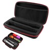 FERCAISH 1 Piece Microphone Bag, EVA Dual Microphone Bag, Microphone