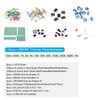 PATIKIL Electronics Components Kit Assortment, 1900pcs Metal Film Resistor, Diode,