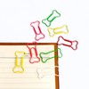 Paper Clips Colorful Cute Dog Bone Shape Paper Clip for