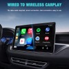 DAJASD Wireless CarPlay Adapter, Wireless CarPlay Android Car 2-in-1 Adapter,