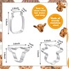 Cows Cookie Cutters Set 2 Styles Metal Cows Head Cookie