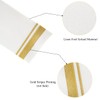 PHUNAT 100-Pack Gold Linen Feel Napkins, 30x43cm (11.8x16.9 Inches) -