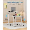 Xyndyx Small Height Adjustable Electric Standing Desk, 31.5" x 23.6"