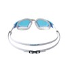 Speedo Unisex Erwachsene Aquapulse Pro Schwimmbrille, Pool/Weiß/Blau, Einheitsgröße