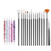 FULINJOY 20PCS Nail Art Design Tools - 15PCS Nail Art