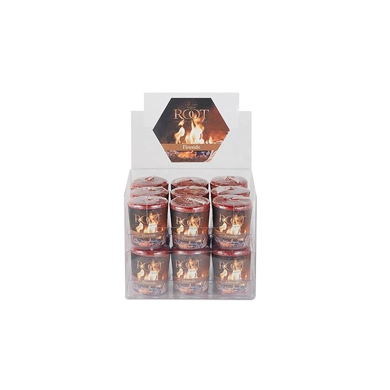 Root Candles Fall Scented Votive Candles Beeswax Blend Premium Handcrafted