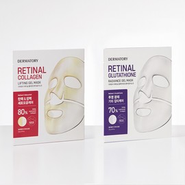 5+5 Dermatory Retinal Gel Mask 2 Types Collagen Elasticity 5 Sheets / 5+5 더마토리 레티날 겔마스크 2종 콜라겐탄력 5매