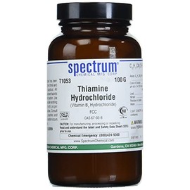 Spectrum Chemical T1053-100 g Thiamine Hydrochloride Salt, FCC, 100 g