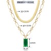 ZELORES Layered Choker Necklaces For Women 14k Gold Plated Dainty