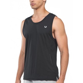 NORTHYARD Mens Athletic Tank Tops Quick Dry Running Shirts Muscle Sleeveless Sports Workout Training Teee Black M