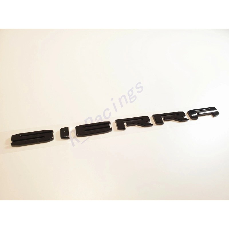 GMC 1pc New Gloss Black Sierra Emblems Letters Fit GMC