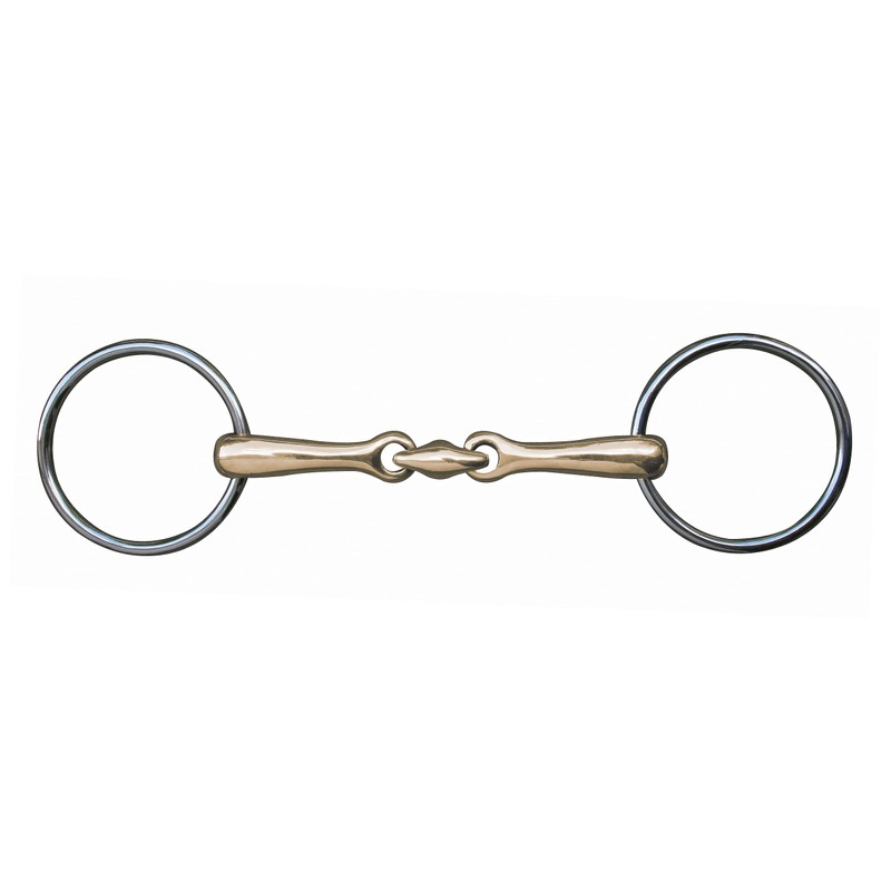 HKM 540499 Double Broken Bit 18 mm Argentan Stainless Steel