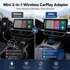 Mini Wireless CarPlay Adapter for Factory Wired Systems – 2-in-1
