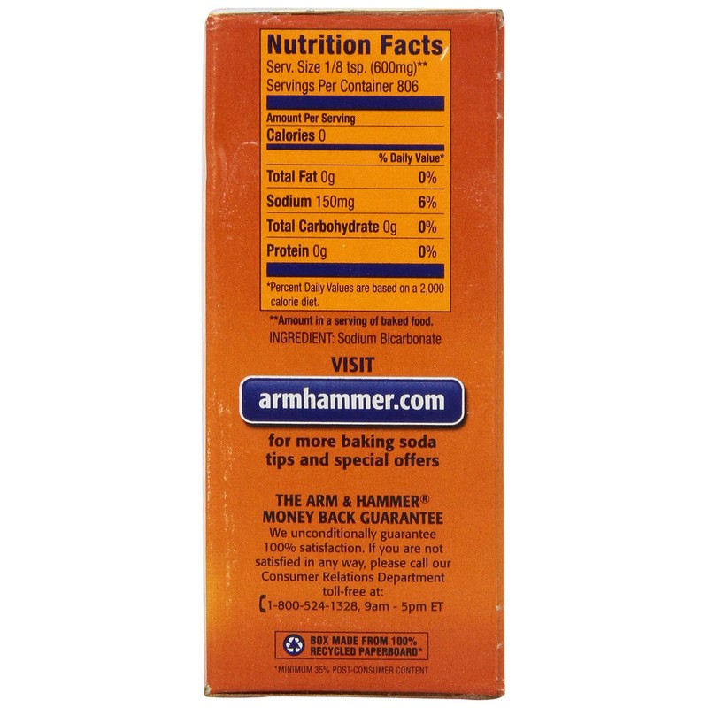 Arm & Hammer Baking Soda, 16 Ounce (Pack of 24)