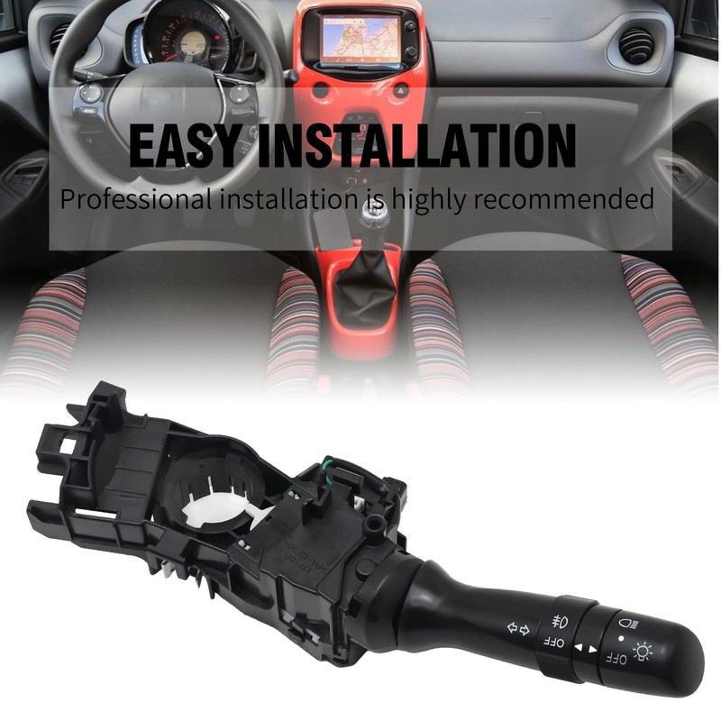 Hoypeyfiy 6253A0 Indicator Light Switch Stalk Compatible with Peugeot Citroen