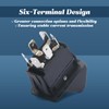 Esttlamer 30T37620 Rocker Switch 6 Terminal Compatible with Muncie Dump