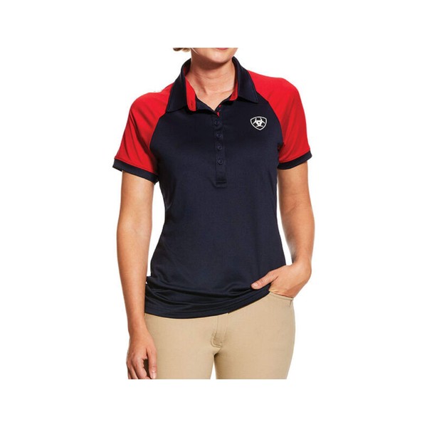 ARIAT Womens Team 3.0 Polo XS Navy
