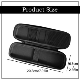 1 Piece Hard Shell Makeup Brush Storage Bag, Portable Hard Shell Makeup Brush Bag, Eva Pencil Case, Suitable for Makeup Brushes, School, Office Supplies, Executive Pen, Data Cable (Black)