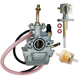 TTR90 Carburetor Compatible with Yamaha TTR 90 90E 2000 2001 2002 2003 2004 2005 2006 2007 Replace 5HN-14101-00-00 5HN-14101-10-00 W/Fuel Valve